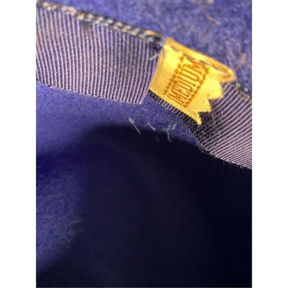 Vintage Rits Henry Pollak blue mid century women's hat with mesh mint condition - Picture 4 of 5